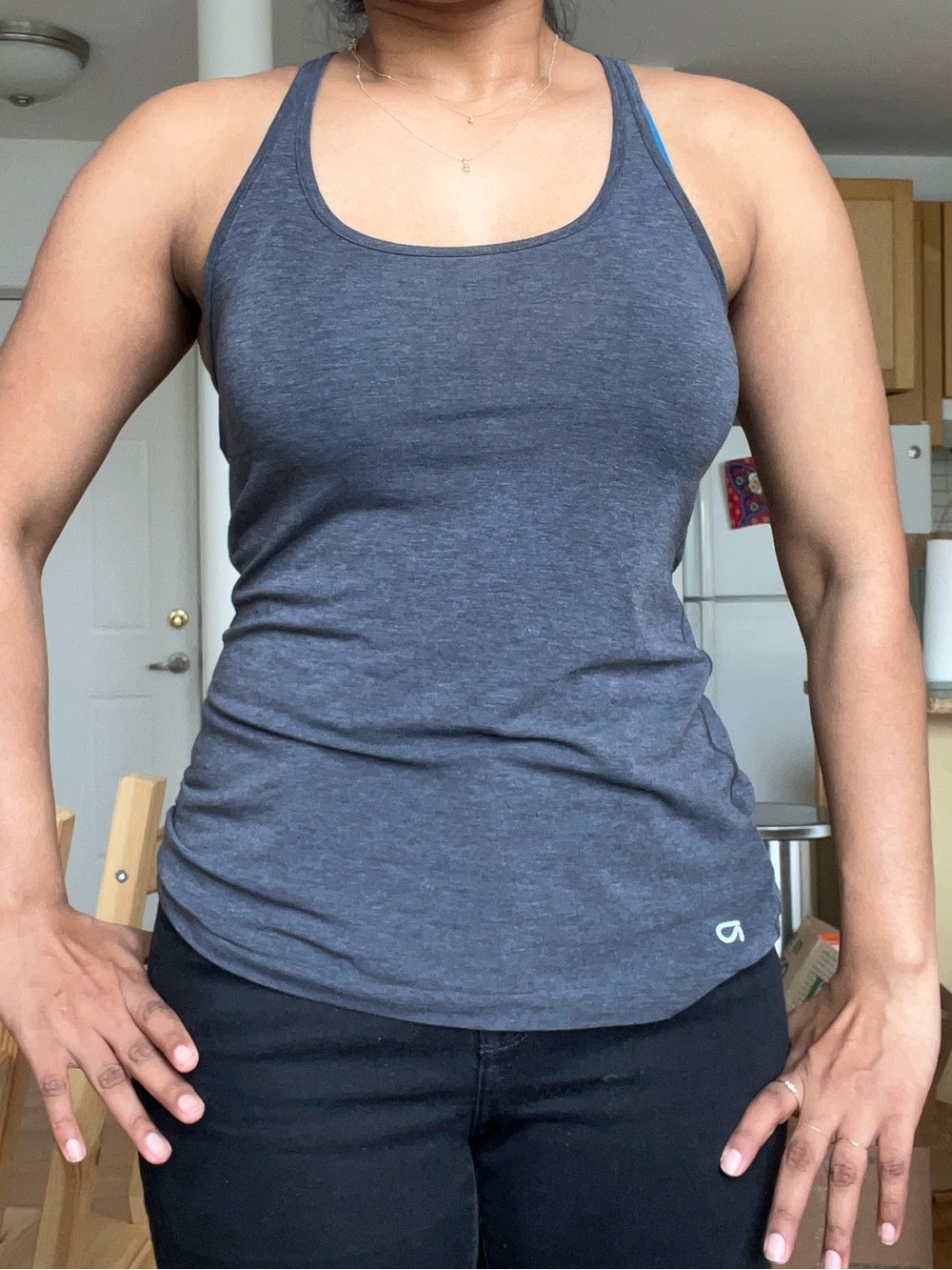 GapFit gray racerback workout tank xs